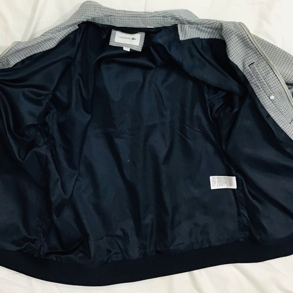 Lacoste Houndstooth Golf Jacket - Picture 12 of 16